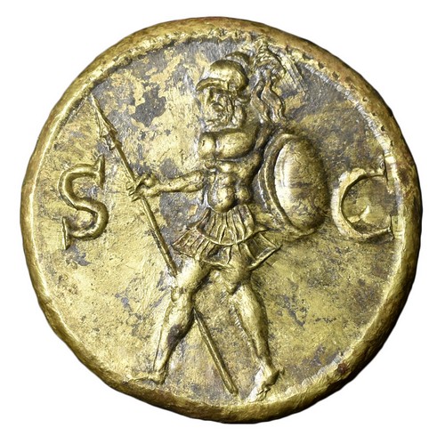 CBRS0150 Sestertius Roman Coin Britannicus reverse