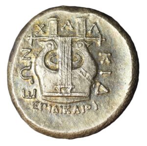 CSGDS0001 Stater Greek Coin Chalkidian League reverse