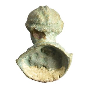AR0004 Bronze Rhytons Deity Bust reverse