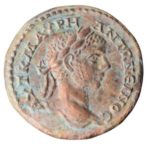 CBRS0025 Sestertius Roman Coin Elagabalus obverse