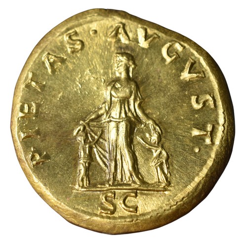 CBRS0154 Sestertius Roman Coin Matidia Augusta reverse
