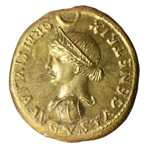 CRP0006 Provincial Roman Coin Divus Augustus and Livia reverse