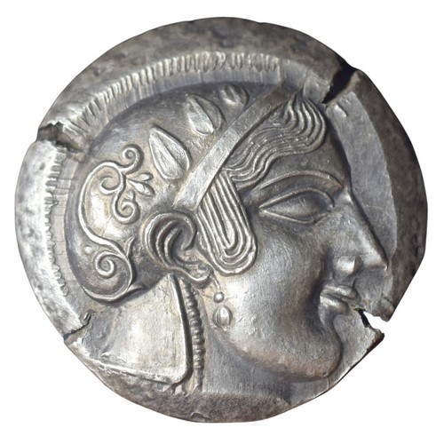 CSGDO0001 Decadrachm Greek Coin Athenian Owl obverse