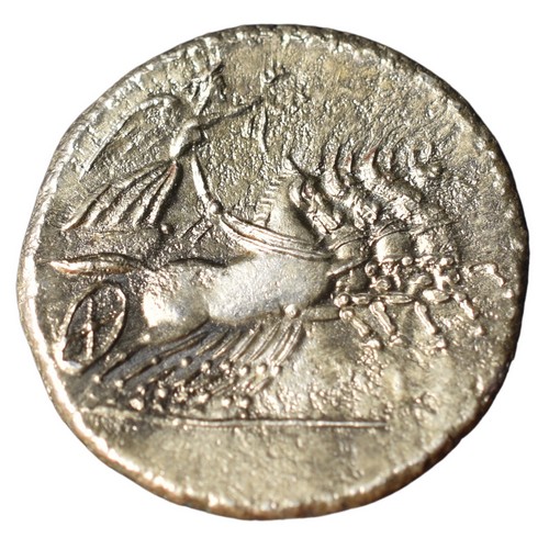 CSRD0195 Denarius Roman Coin Lucius Julius Bursio reverse
