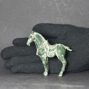 ABZ0011 Bronze Artifact Horse Figurine obverse