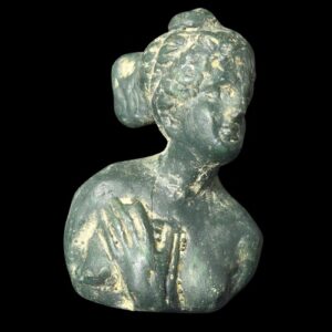 AR0005 Bronze Rhytons Female Goddess reverse