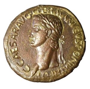 CBRS0157 Sestertius Roman Coin Caligula reverse