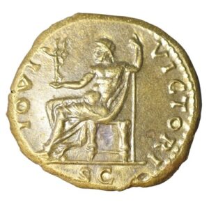 CBRS0162 Sestertius Roman Coin Domitian reverse