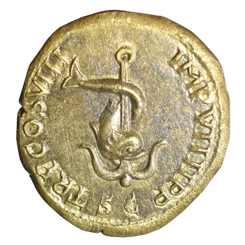 CBRS0163 Sestertius Roman Coin Domitian reverse