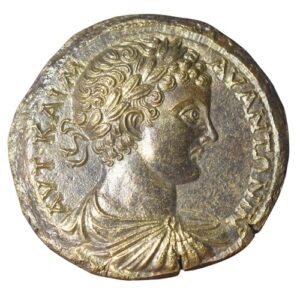 CRM0043 Medalion Roman Coin Caracalla obverse
