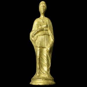 SB0004 Bronze Statuette Woman Figurine obverse